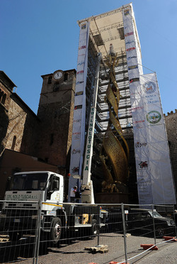 SANTA ROSA a Viterbo. Fotografie di Giulio Azzarello &copy;2014.