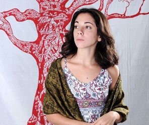 ISABELLA SCIORTINO attrice italiana. Fotografie di Giulio Azzarello &copy;2018.