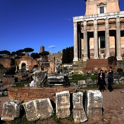 FORI IMPERIALI Roma. Fotografie di Giulio Azzarello &copy;2020.