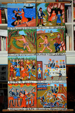 OPERA DEI PUPI dei maestri Mimmo e Nino Cuticchio. Fotografie di Giulio Azzarello &copy;2014.