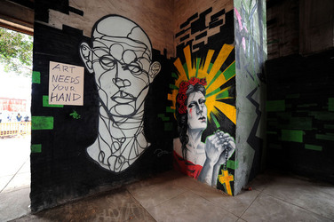 CANTIERI CULTURALI ALLA ZISA a Palermo. Fotografie di Giulio Azzarello &copy;2014.