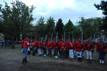 LA BATTAGLIA DI PONTE AMMIRAGLIO a Palermo lo sbarco dei mille . Fotografie di Giulio Azzarello &copy;2014.