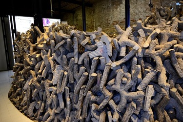 VENEZIA Padiglione Emirati Arabi Arsenale. Biennale Arch. Cont. Fotografie di Giulio Azzarello &copy;2022.