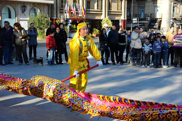 CAPODANNO CINESE panoramiche e particolari. Fotografie di Giulio Azzarello &copy;2014.