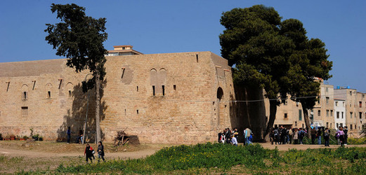 CASTELLO di Mare dolce a Palermo archeo sito arabo normanno panoramiche e particolari. Fotografie di Giulio Azzarello &copy;2014.