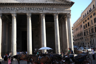 BASILICA di Santa Maria degli Angeli e dei Martiri a Roma. Fotografie di Giulio Azzarello &copy;2014.