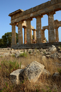 SELINUNTE il sito e parco archeologico. Fotografie di Giulio Azzarello &copy;2014.