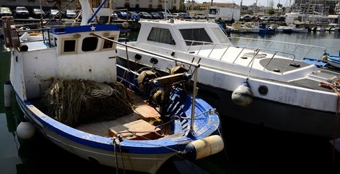 BARCHE da PESCA fotografie di Giulio Azzarello &copy;2019.