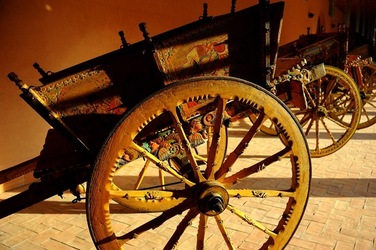 MUSEO DEL CARRETTO SICILIANO D Aumale. Fotografie di Giulio Azzarello &copy;2018.