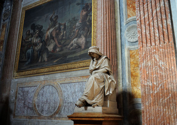 BASILICA di Santa Maria degli Angeli e dei Martiri a Roma. Fotografie di Giulio Azzarello &copy;2014.