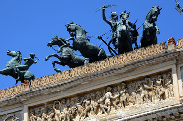 TEATRO Politeama di Palermo. Fotografie di Giulio Azzarello ©2014.