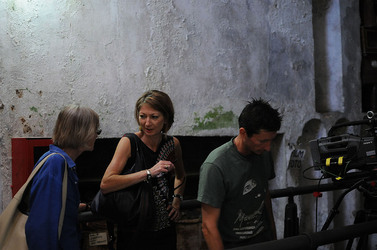 Le CATACOMBE di Palermo documentario film. Fotografie di scena e set di Giulio Azzarello &copy;2014.