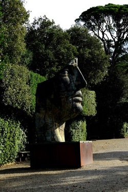 IGOR MITORAJ Giardino di Boboli. Fotografie di Giulio Azzarello &copy;2022.