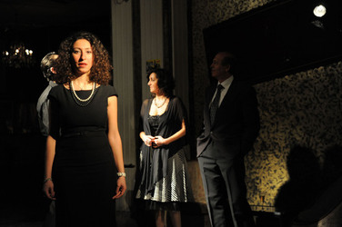 HAROLD PINTER drammaturgo inglese al teatro Candelai di Palermo. Fotografie di Giulio Azzarello ©2014. HAROLD PINTER drammaturgo inglese al teatro Candelai di Palermo. Fotografie di Giulio Azzarello ©2014.