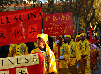 CAPODANNO CINESE panoramiche e particolari. Fotografie di Giulio Azzarello &copy;2014.