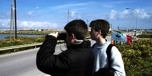 WWF Sicilia le Saline di Trapani. Fotografie di Giulio Azzarello &copy;2014.