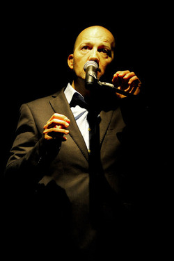 DARIO FERRARI E NINA LOMBARDINO attori italiani. Fotografie di Giulio Azzarello &copy;2014.