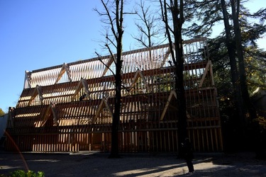 VENEZIA Padiglione Americano Biennale di Arch. Cont. Giardini. Fotografie di Giulio Azzarello &copy;2022.
