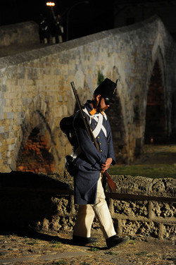 LA BATTAGLIA DI PONTE AMMIRAGLIO a Palermo lo sbarco dei mille . Fotografie di Giulio Azzarello &copy;2014.