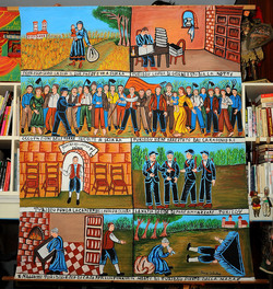 OPERA DEI PUPI dei maestri Mimmo e Nino Cuticchio. Fotografie di Giulio Azzarello &copy;2014.