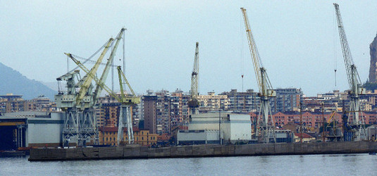 IL GOLFO E IL PORTO DI PALERMO. Fotografie di Giulio Azzarello &copy;2015 2016.