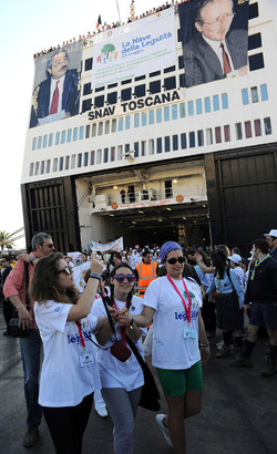 GIORNATE FALCONE E BORSELLINO a Palermo ogni anno. Fotografia di Giulio Azzarello &copy;2014.
