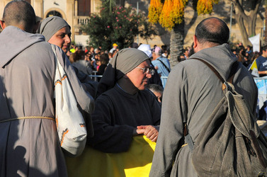 IL PAPA A PALERMO Papa Bendetto XVI. Fotografie di Giulio Azzarello ©2010 14.