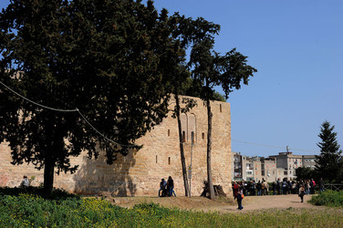 CASTELLO di Mare dolce a Palermo archeo sito arabo normanno panoramiche e particolari. Fotografie di Giulio Azzarello &copy;2014.