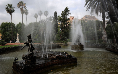 IL GIARDINO INGLESE di Palermo. Fotografie di Giulio Azzarello &copy;2014.