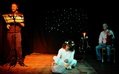 CLOCHARD uno spettacolo di e con Ludovico Caldarera. Fotografie di Giulio Azzarello &copy;2017.