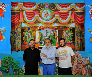 OPERA DEI PUPI dei maestri Mimmo e Nino Cuticchio. Fotografie di Giulio Azzarello &copy;2014.