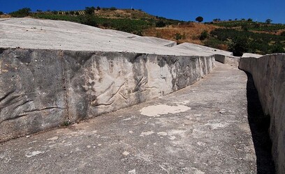 IL CRETTO DI BURRI a Gibellina in Sicilia. Fotografie di Giulio Azzarello &copy;2014.