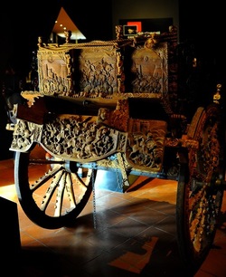 MUSEO DEL CARRETTO SICILIANO D Aumale. Fotografie di Giulio Azzarello &copy;2018.