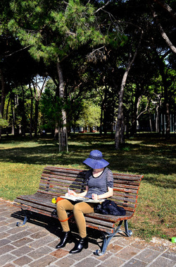 GIARDINI della BIENNALE a Venezia. Foto di Giulio Azzarello &copy;2015 2016.