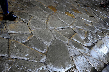 LASTRICATO nel centro storico di Firenze. Fotografie di Giulio Azzarello &copy;2016.