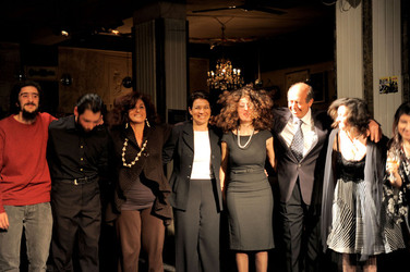 HAROLD PINTER drammaturgo inglese al teatro Candelai di Palermo. Fotografie di Giulio Azzarello ©2014. HAROLD PINTER drammaturgo inglese al teatro Candelai di Palermo. Fotografie di Giulio Azzarello ©2014.