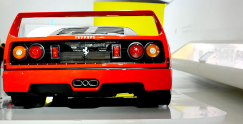 MUSEO ENZO FERRARI di Modena. Fotografie di Giulio Azzarello &copy;2016.