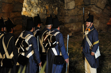 LA BATTAGLIA DI PONTE AMMIRAGLIO a Palermo lo sbarco dei mille . Fotografie di Giulio Azzarello &copy;2014.