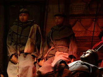 SAN FRANCESCO all Opera dei Pupi di Mimmo Cuticchio. Ogni momento fotografie di Giulio Azzarello &copy;2014.