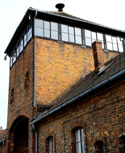 AUSCHIWITZ BIRKENAU il luogo della storia il campo. Fotografie di Giulio Azzarello &copy;2016.