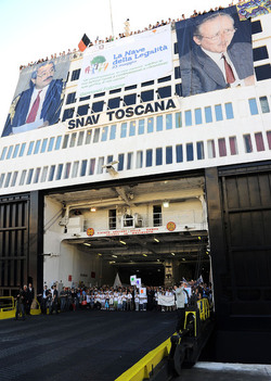 GIORNATE FALCONE E BORSELLINO a Palermo ogni anno. Fotografia di Giulio Azzarello &copy;2014.