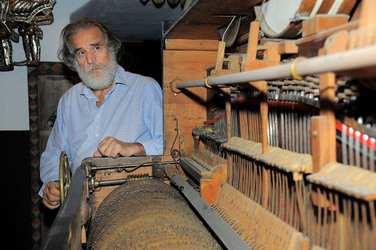 MIMMO CUTICCHIO puparo siciliano ritratti. Fotografie di Giulio Azzarello &copy;2014.