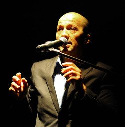 DARIO FERRARI E NINA LOMBARDINO attori italiani. Fotografie di Giulio Azzarello &copy;2014.