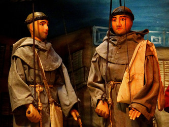 SAN FRANCESCO all Opera dei Pupi di Mimmo Cuticchio. Ogni momento fotografie di Giulio Azzarello &copy;2014.