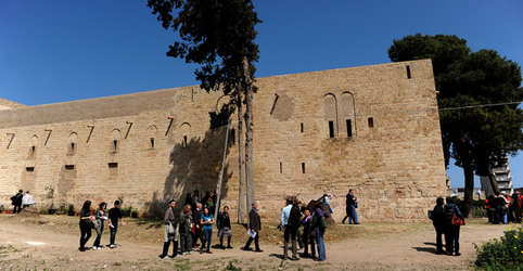 CASTELLO di Mare dolce a Palermo archeo sito arabo normanno panoramiche e particolari. Fotografie di Giulio Azzarello &copy;2014.