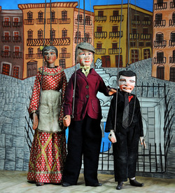 OPERA DEI PUPI dei maestri Mimmo e Nino Cuticchio. Fotografie di Giulio Azzarello &copy;2014.