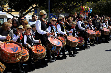 Tamburai siciliani di Agrigento. Fotografie di Giulio Azzarello &copy;2017.