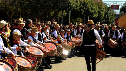 Tamburai siciliani di Agrigento. Fotografie di Giulio Azzarello &copy;2017.