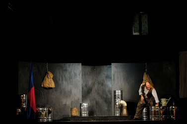 MARCO RENZI e il suo teatro. Fotografie di Giulio Azzarello ©2014.