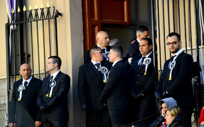 PROCESSIONI religiose per la Pasqua a Palermo. Fotografie di Giulio Azzarello ©2016. PROCESSIONI religiose per la Pasqua a Palermo. Fotografie di Giulio Azzarello ©2016.